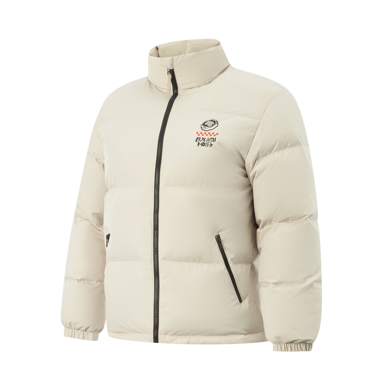

LINING Пуховик BadFive мужской, Gravel White Gray