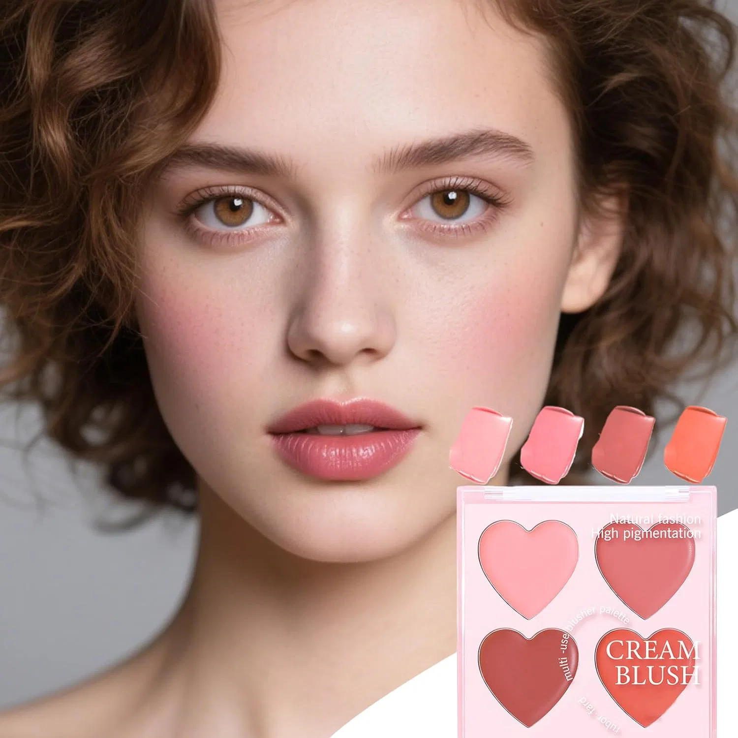Палетка для макияжа Cream Bronze Palette, матовая, 1 шт., цвет #03 — фото 3