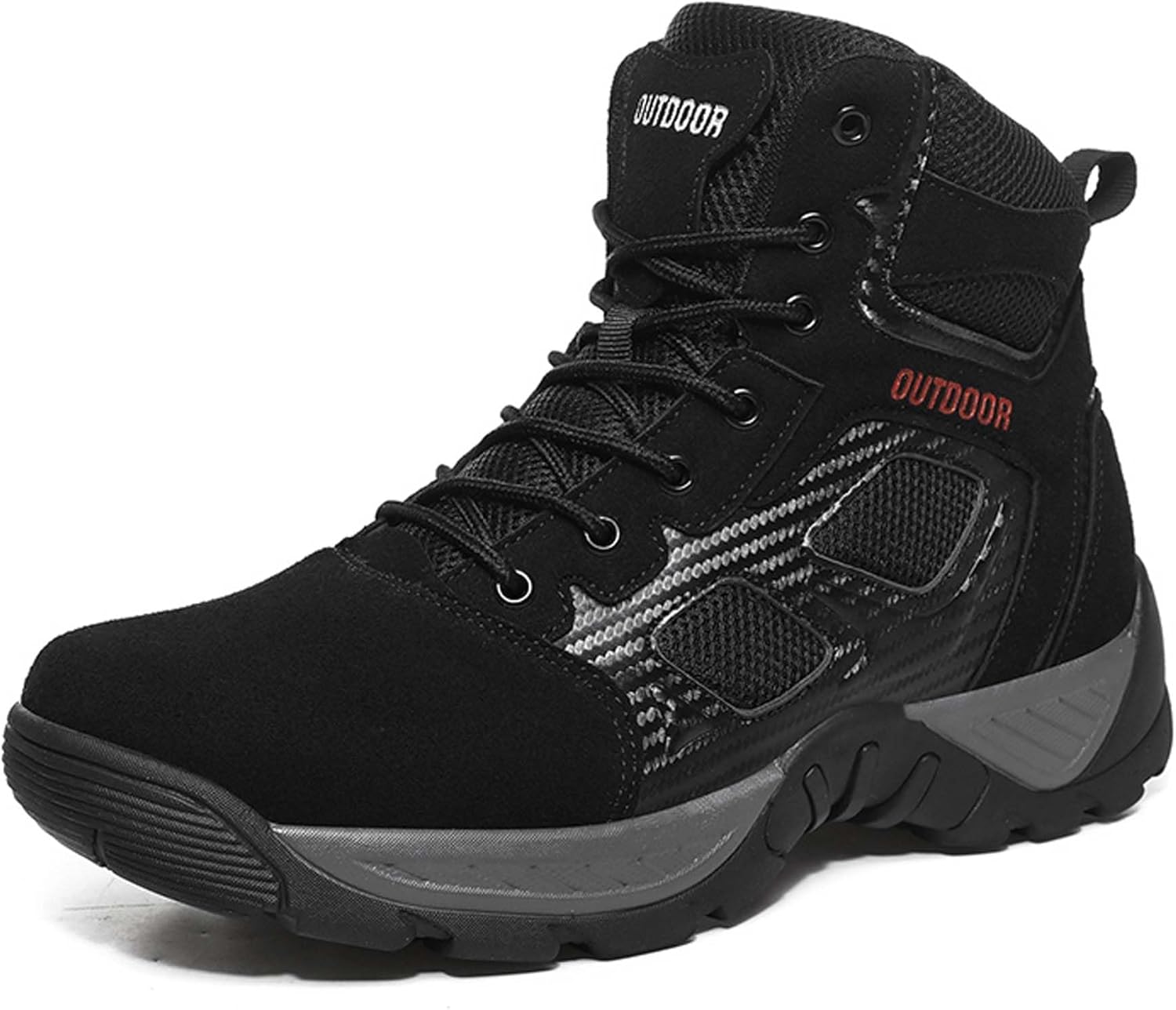 

Мужские походные военные ботинки для активного отдыха, снаряжение для бездорожья, рюкзаки для кемпинга, джунглей, охоты, боевых тактик, пустынные ботинки, высокие повседневные спортивные кроссовки Generic, черный