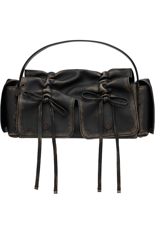 

Acne Studios Коричневая сумка с множеством карманов