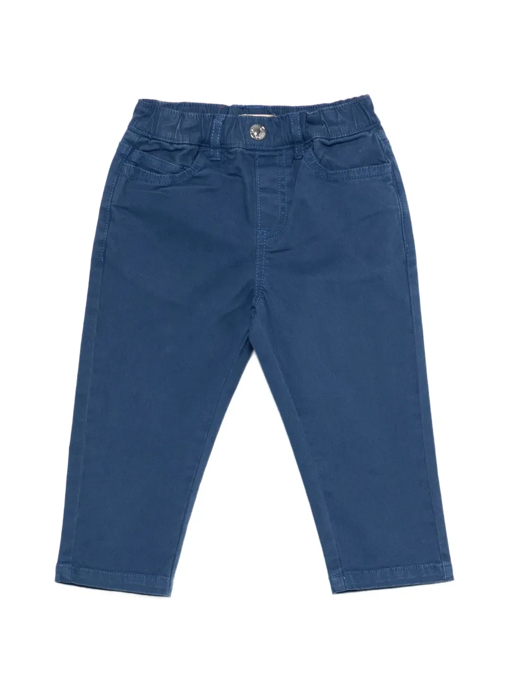 Брюки с застежкой на пуговицы Trussardi Junior, синий
