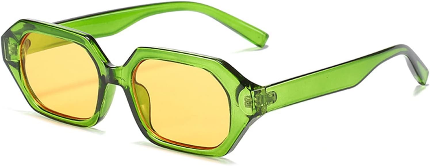 

Летние хип-хоп солнцезащитные очки для мужчин и женщин, для уличной фотографии, защиты от солнца на открытом воздухе и на пляже (Цвет: F, Размер: Средний) MTZJH, One Color