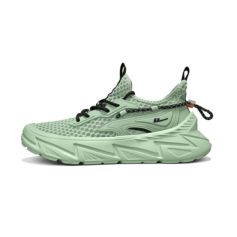 

WARRIOR Легкие амортизирующие низкие кеды мужские зеленые, цвет Green