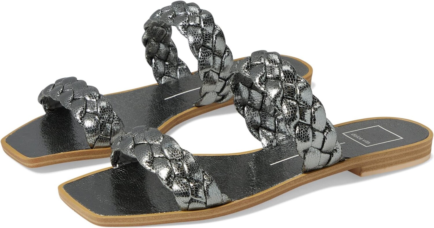 

Сандалии на плоской подошве Indy Dolce Vita, цвет Graphite Metallic Stella