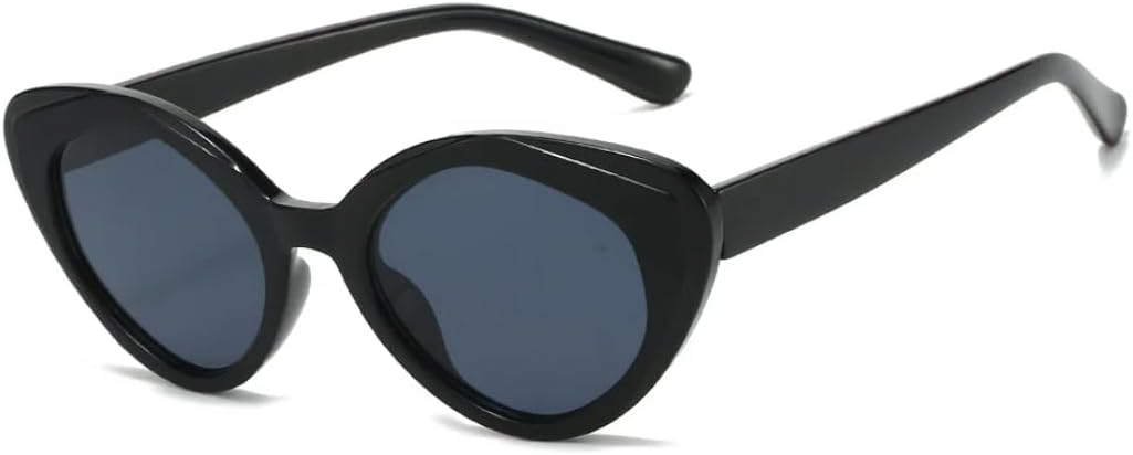 

Солнцезащитные очки с защитой от УФ-излучения UV400 | Леопардовый градиентный «кошачий глаз» | Линзы конфетных цветов для женщин и мужчин, для занятий спортом на открытом воздухе и вождения DSVIGF, Black