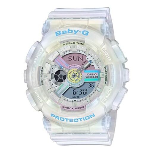 

Часы CASIO Baby-G 'White', белый, Серый, Часы CASIO Baby-G 'White', белый