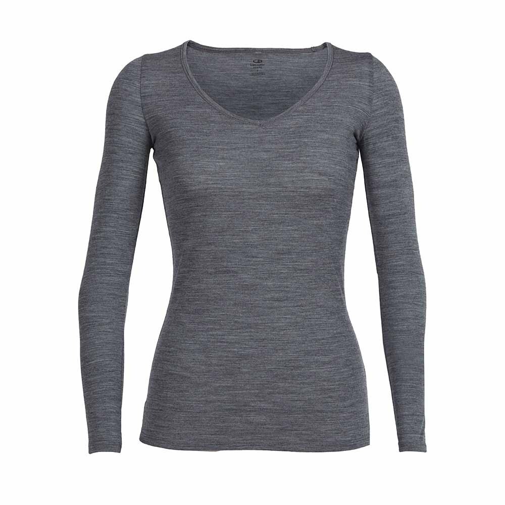 

Базовый слой Icebreaker Siren Sweetheart Merino, серый