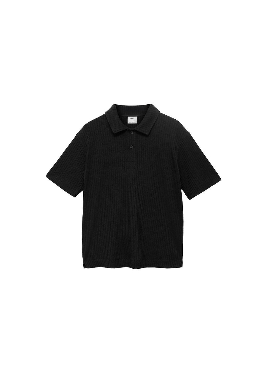 

Рубашка MANGO MAN Alayap, черный