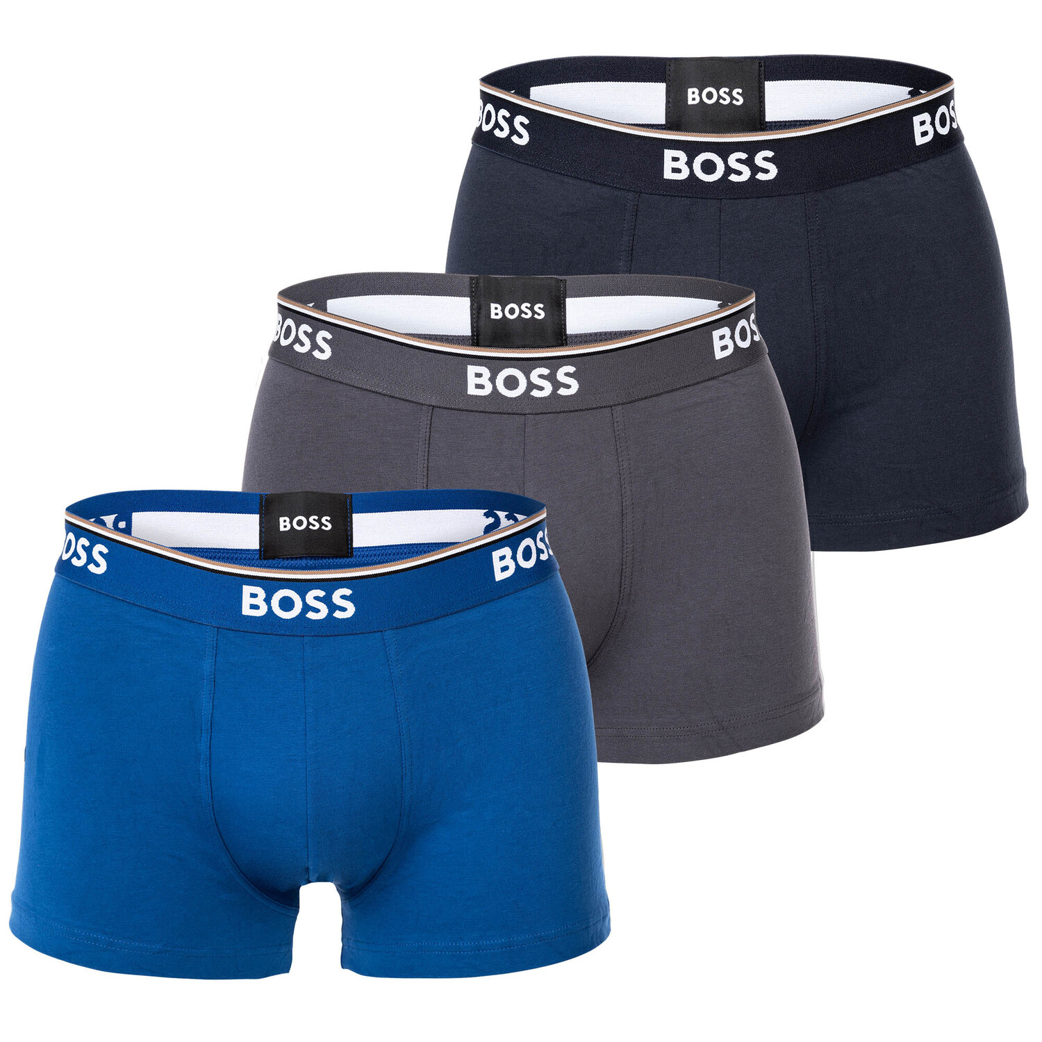 

Боксеры BOSS Boxershort 3 шт, синий
