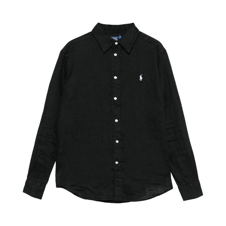 

Рубашка Polo Ralph Lauren Classic Long-Sleeve Button Front Shirt, Black