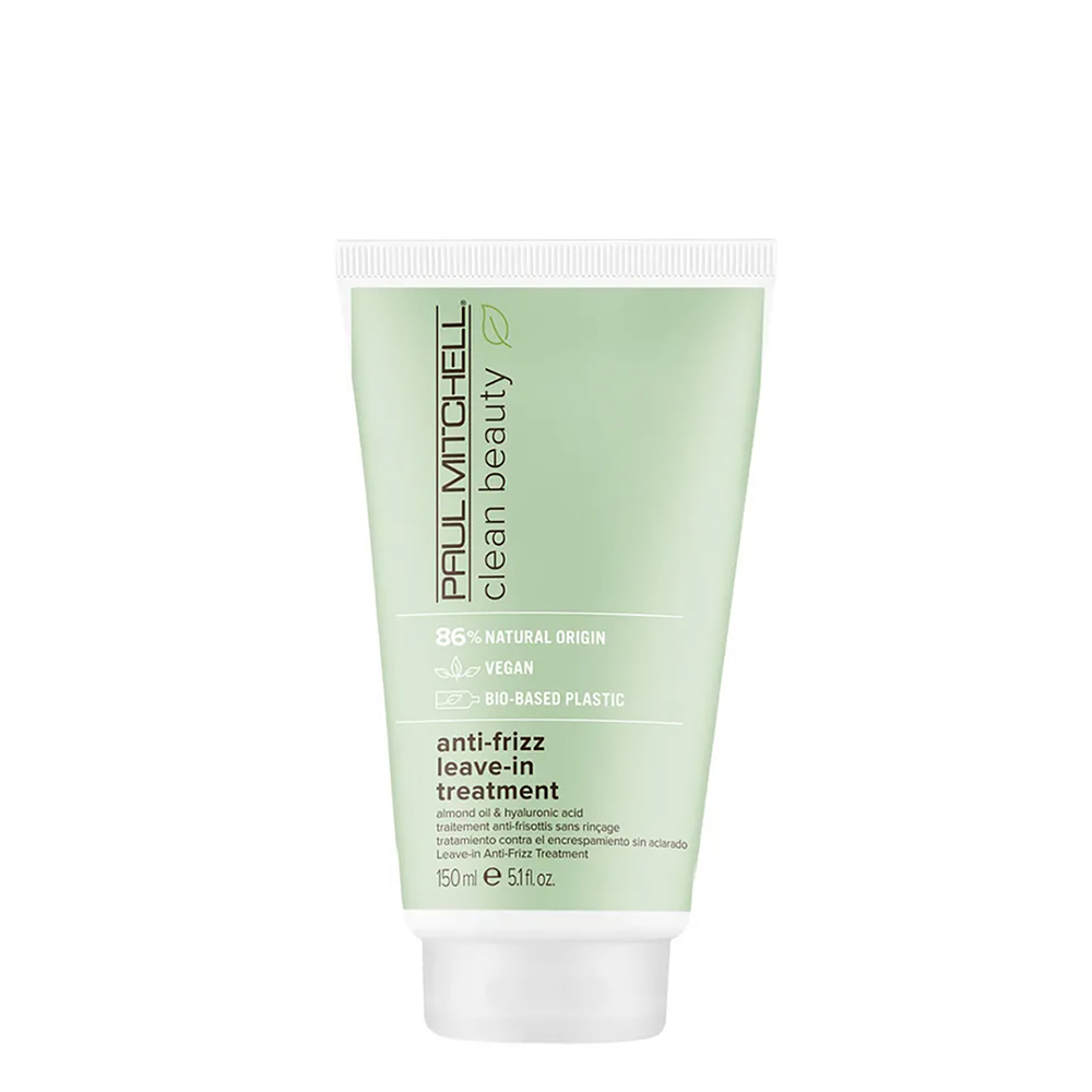 

Несмываемая разглаживающая маска для вьющихся волос clean beauty anti-frizz leave-in treatment Paul Mitchell, 150 мл