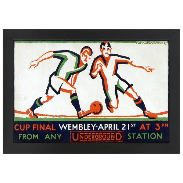 

Рамка для фотографий LegendArte Poster 1927 Cup Final, черный