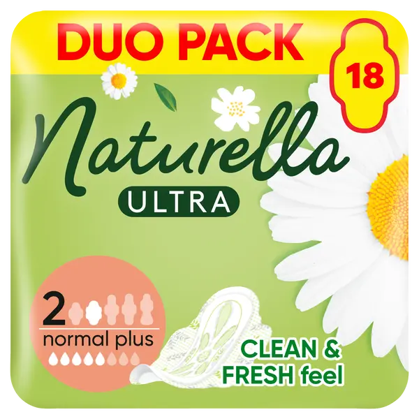 Прокладки гигиенические с крылышками, 18 шт./1 уп. Naturella Ultra normal plus — фото 2