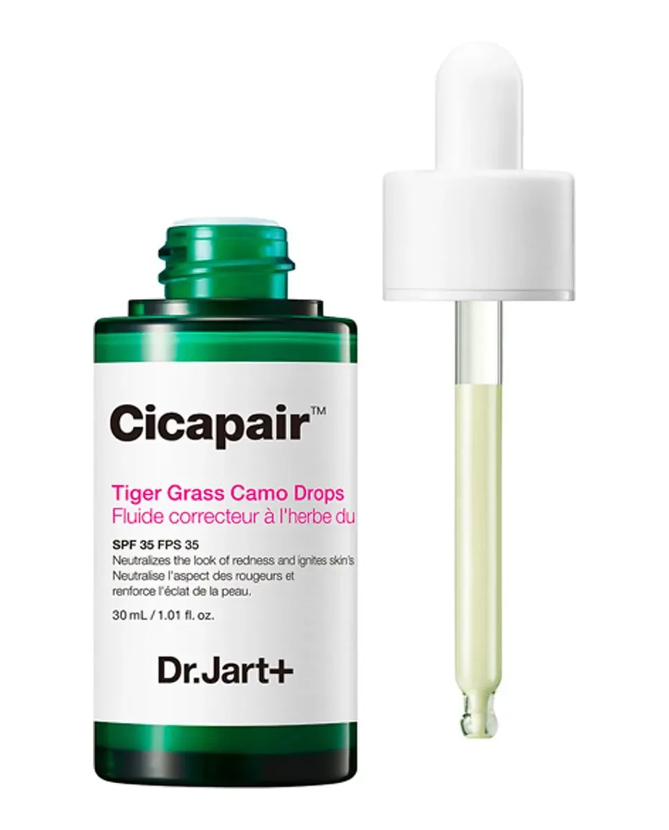 Сыворотка Dr. Jart+ — Камуфлирующие капли Cicapair Tiger Grass Camo Drops SPF35, 30 мл — фото 2