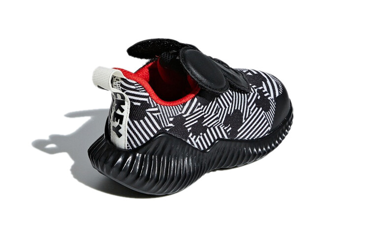 Кроссовки adidas Fortarun Toddler Shoes TD Low-top Black/white/red — фото 4