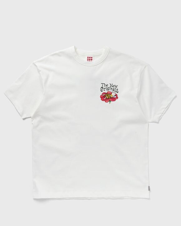 

Футболка The New Originals Lazy Bee Tee, цвет white alyssum
