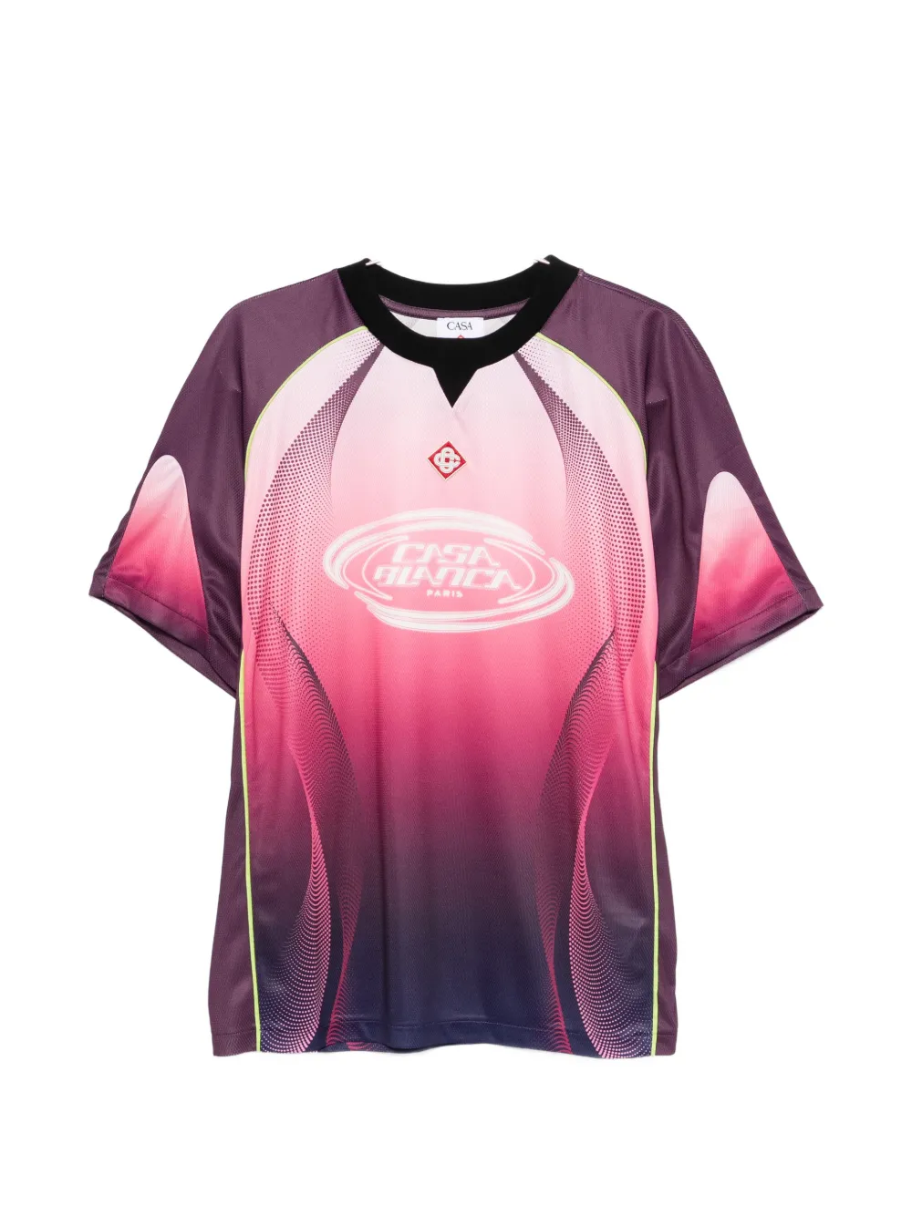 

Футболка с короткими рукавами и градиентом цвета баклажан Casablanca, фиолетовый