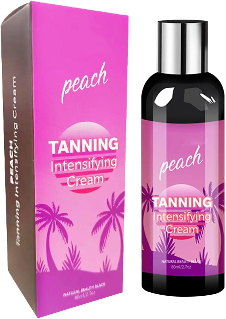 Автозагар фруктовый Peach Watermelon Beauty Black 80 мл Generic