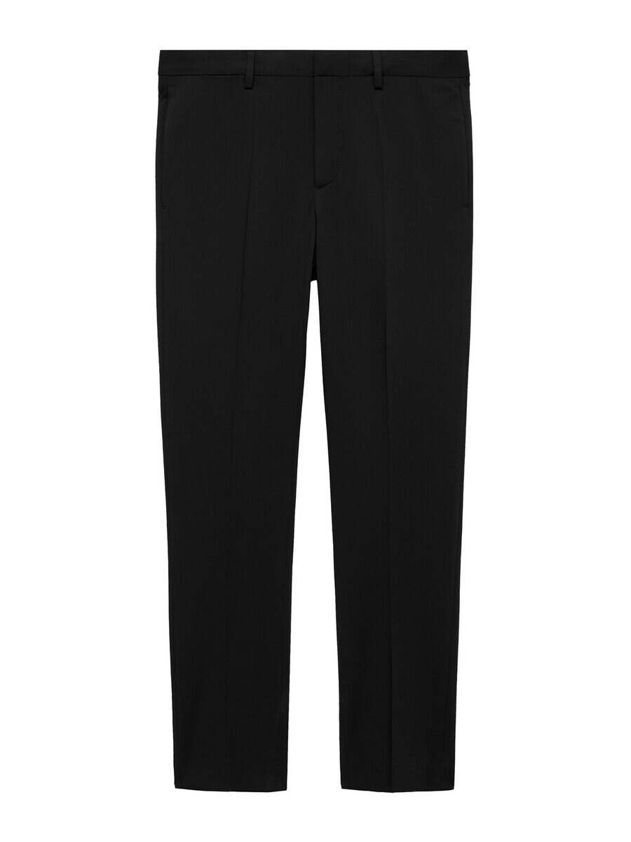 

Костюмные брюки MANGO MAN Regular Pleated Pants Paris, черный