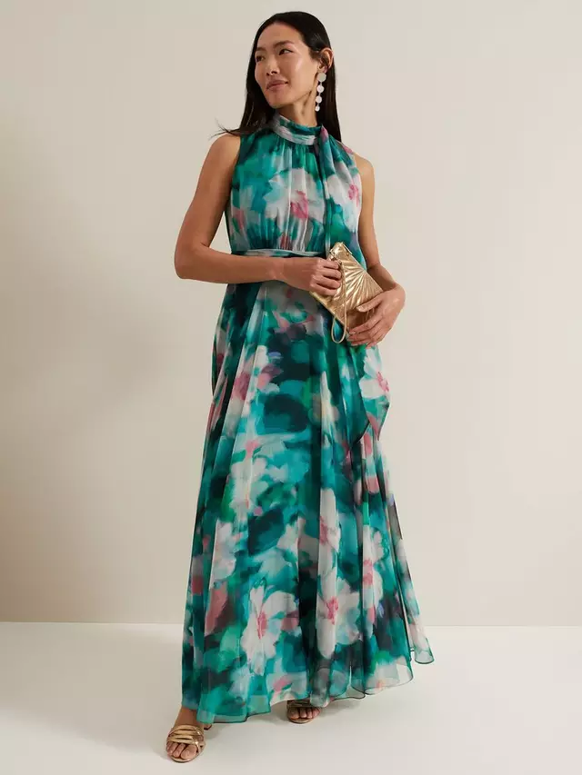 

Платье Phase Eight Lucinda Floral Maxi, разноцветный
