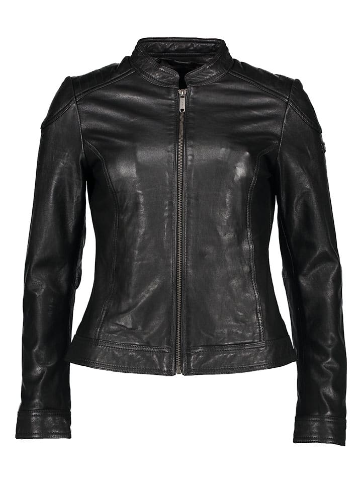 

Кожаная куртка Bugatti, черный