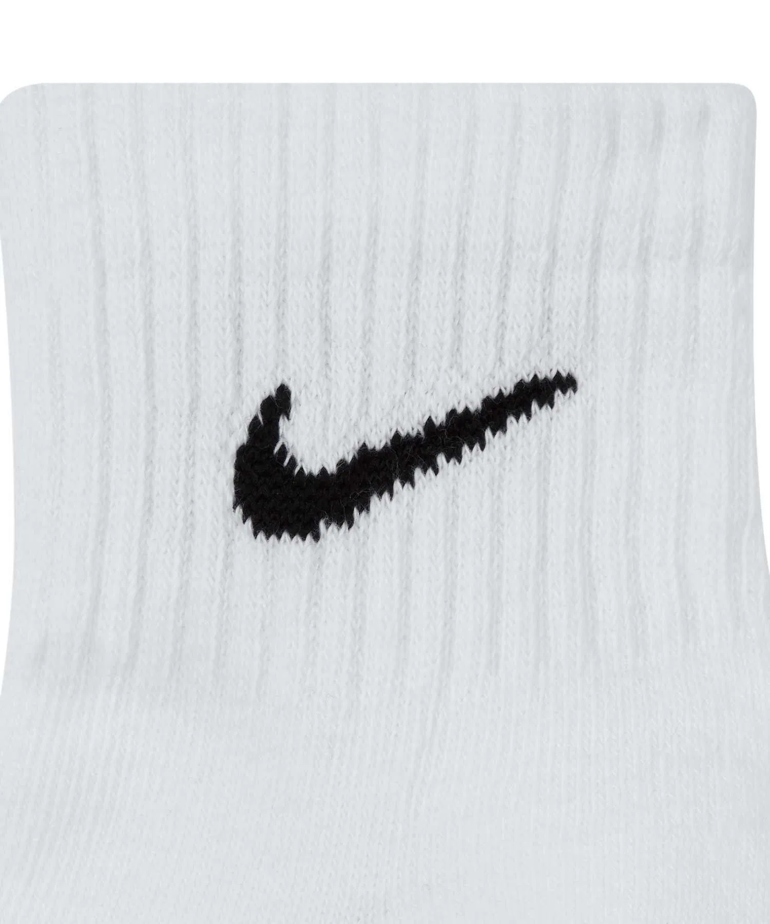 Носки для тренировок Nike Everyday Cushioned Training Ankle Socks (3 пары) SX7667-100 белые — фото 4