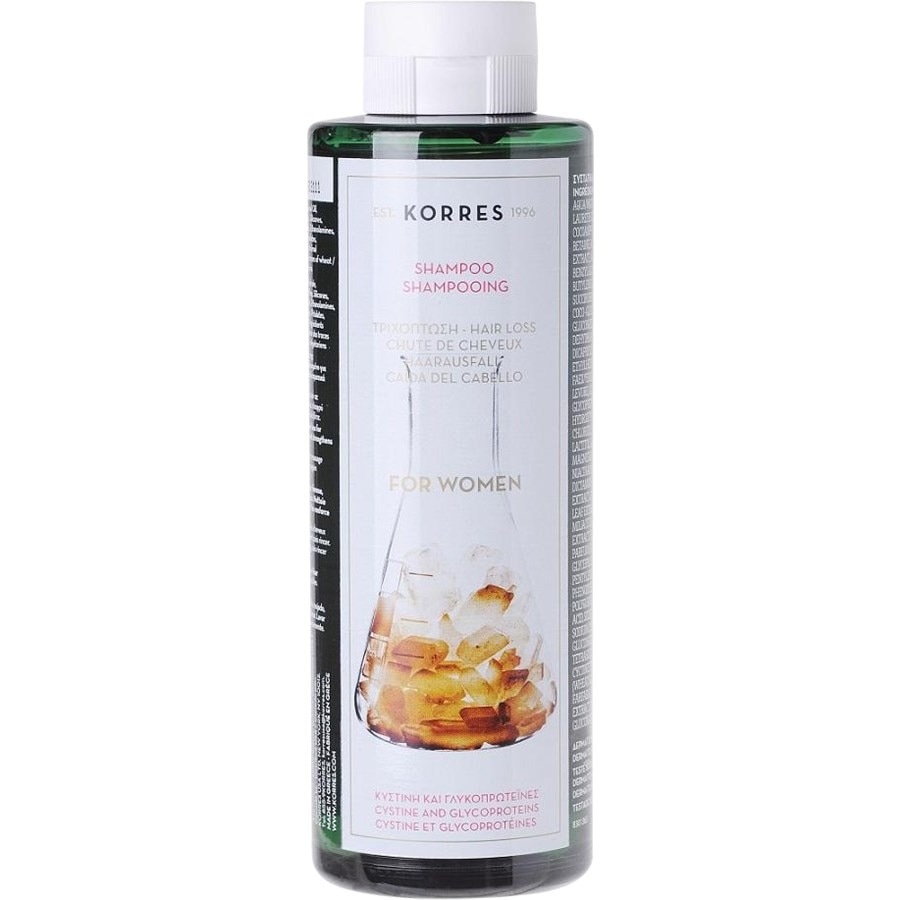 

Шампунь KORRES Shampoo gegen Haarausfall, Cystine und Glycoprotein 250 ml