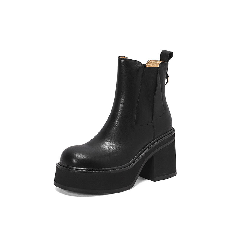

Ботинки Челси женские Raphael Sona, цвет Black Fleece-lined