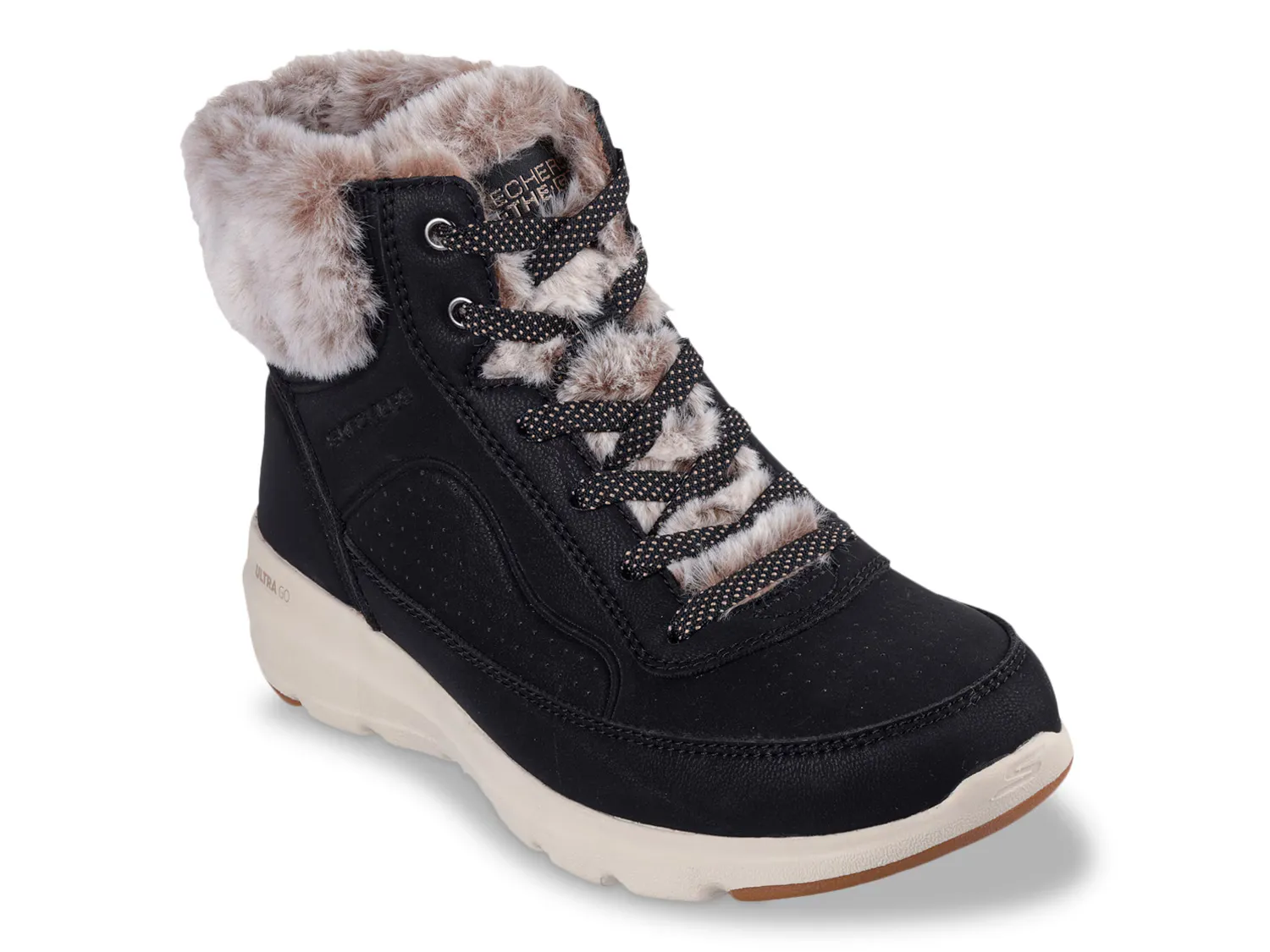 

Сапоги Glacial Ultra Mountain Muse Snow Boot Skechers, черный