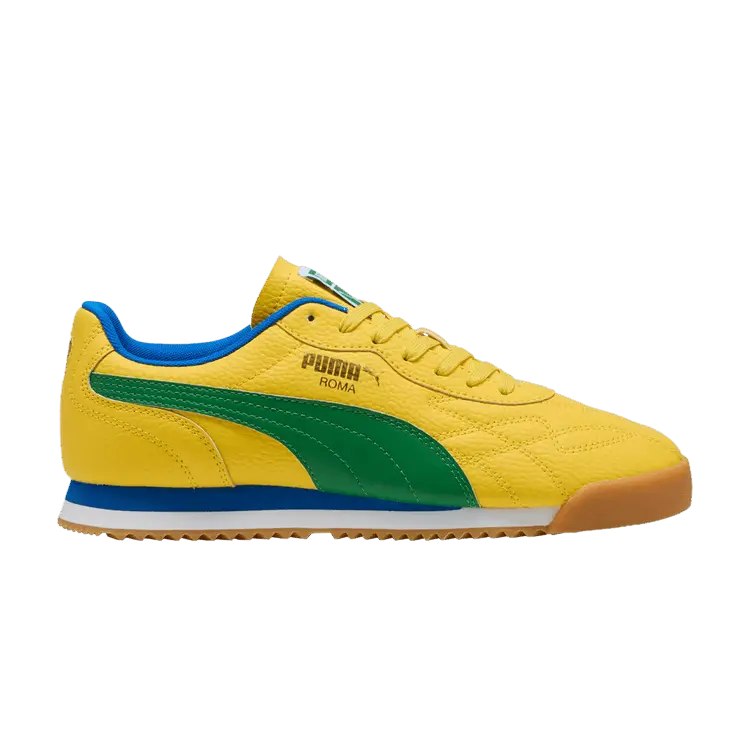

Кроссовки Puma Roma 'Anniversario - Pelé Yellow Archive Green', желтый