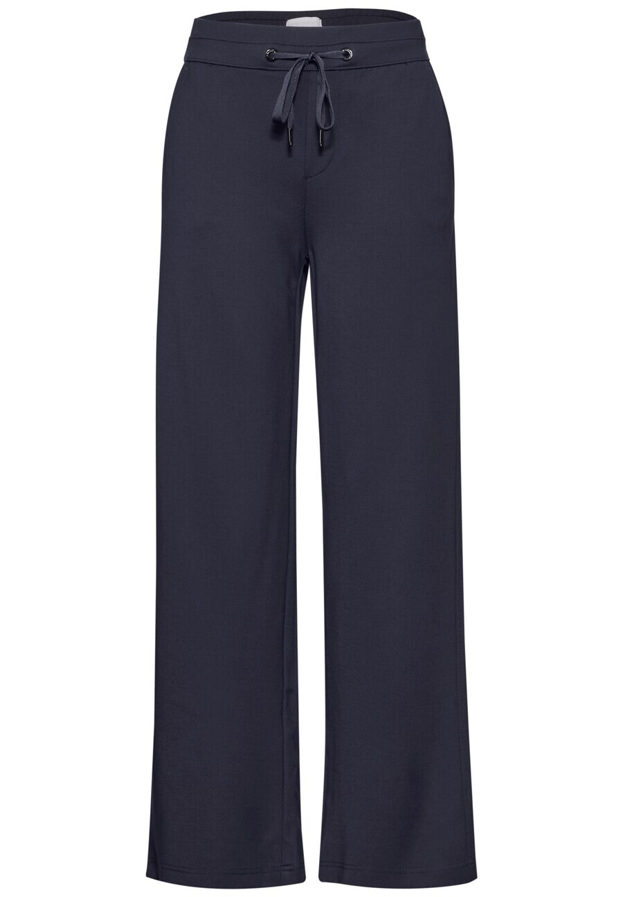 

Тканевые брюки STREET ONE Regular Pants, темно-синий