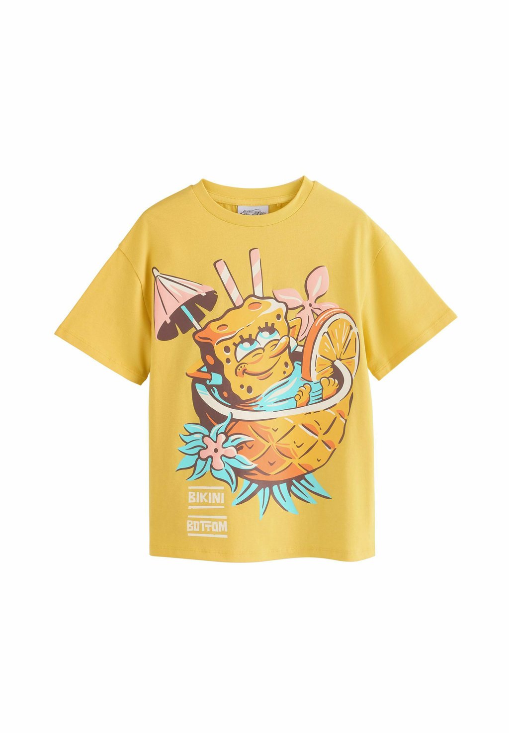 

Футболка с принтом SPONGEBOB GRAPHIC Next, желтый