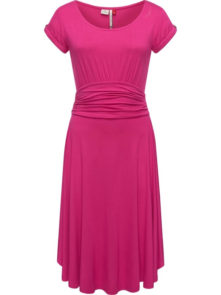 

Короткое платье ragwear Sommerkleid Yvone Solid, цвет Magenta
