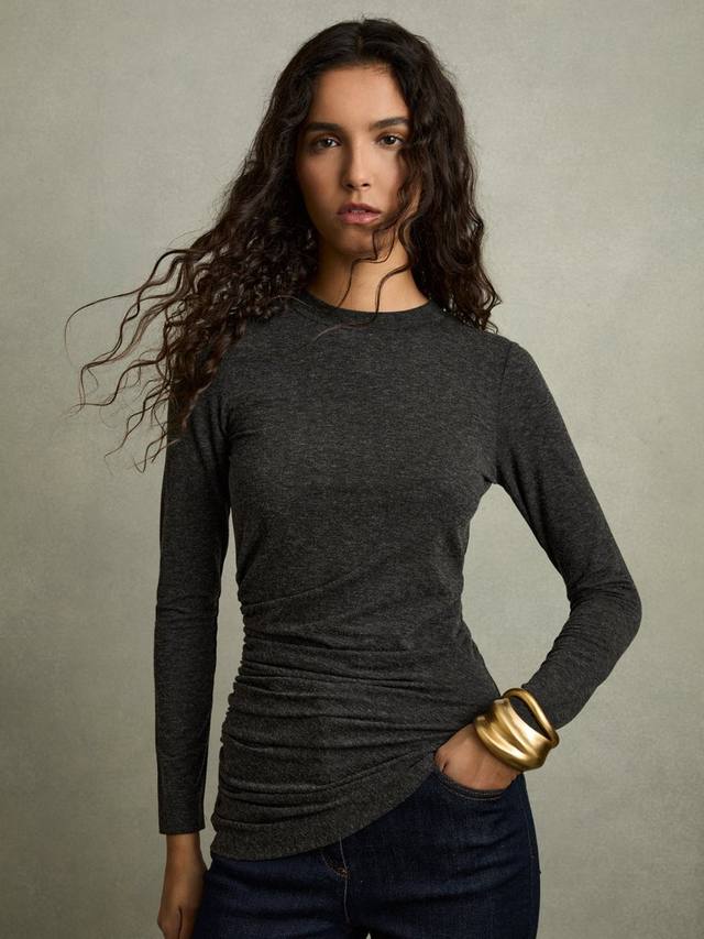 

Асимметричный топ lucia Reiss, угольный