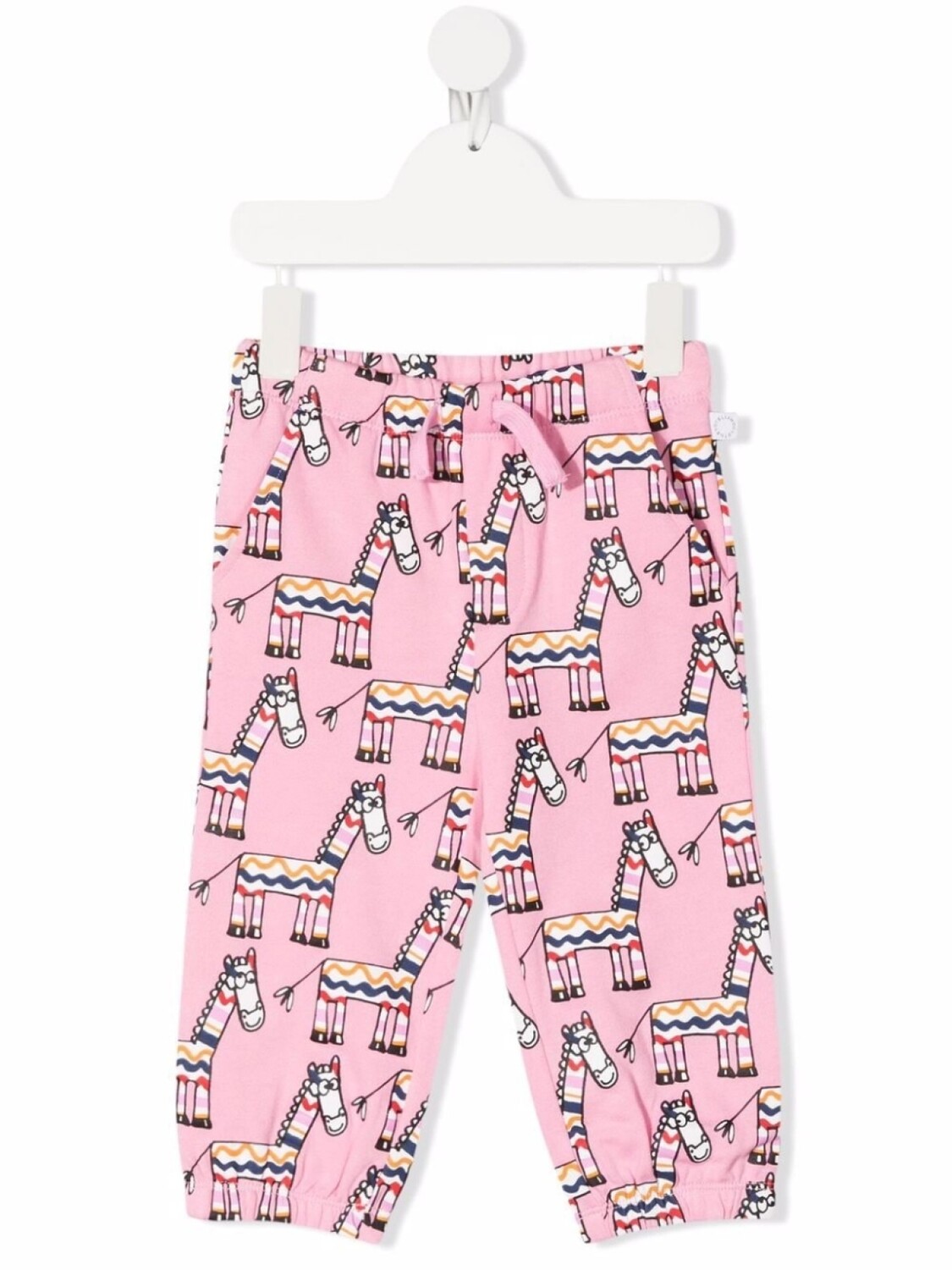 

Stella McCartney Kids брюки с принтом, розовый