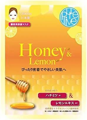Маска для лица Purelive — J Plus Mask HL Honey & Lemon Extract, 23 мл