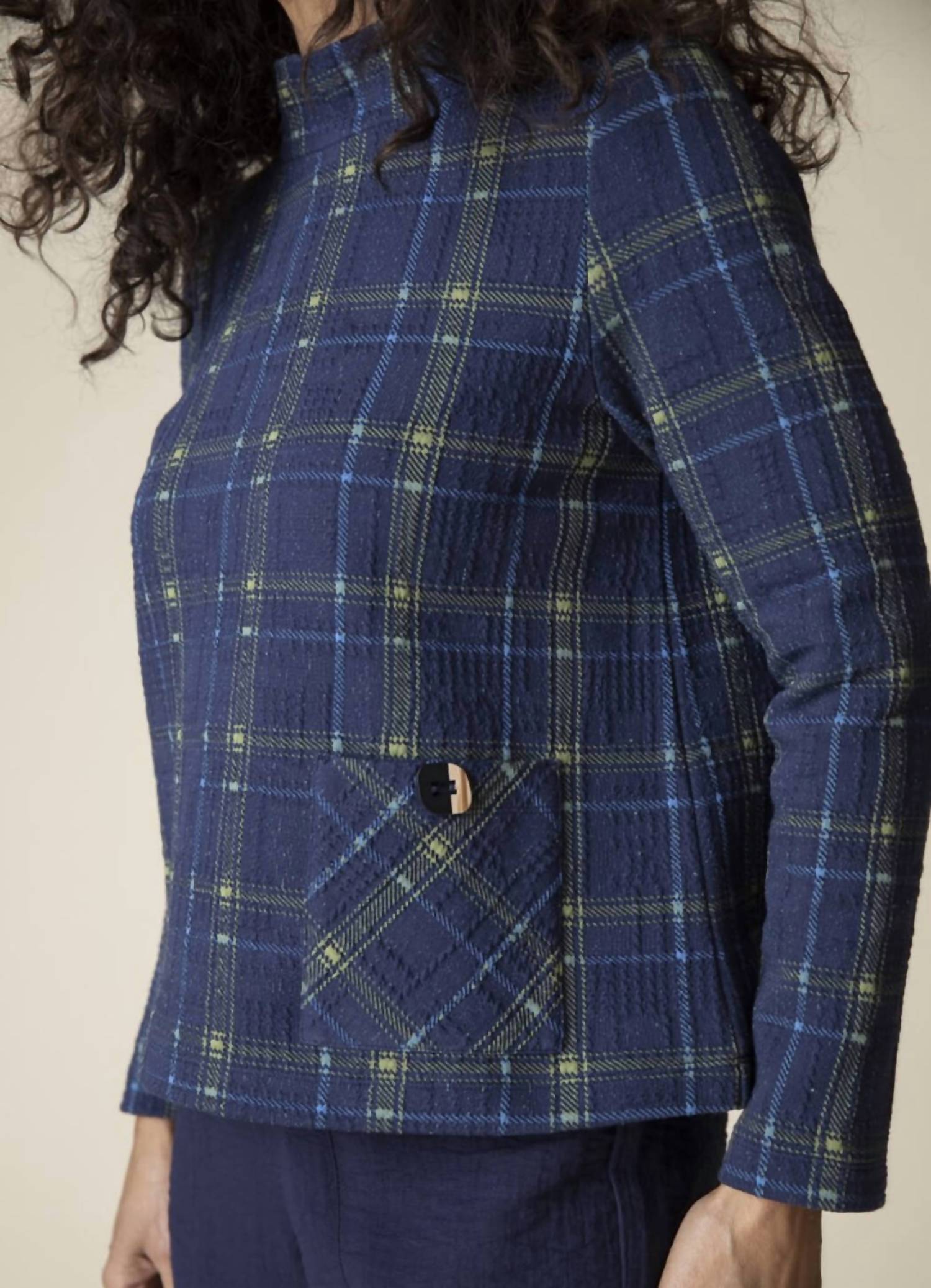 

Пуловер Habitat в клетку, темно-синяя клетка, Синий, Пуловер Habitat в клетку, темно-синяя клетка