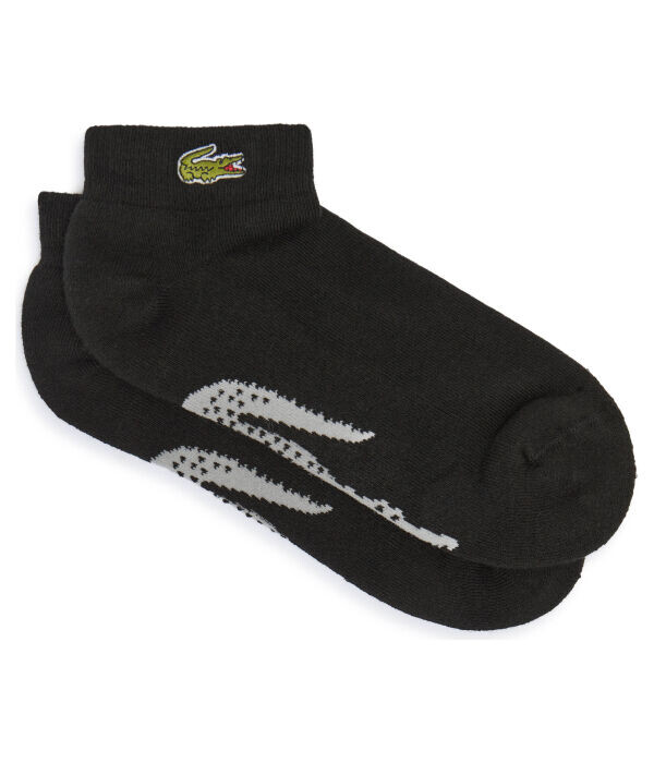 

Носки Lacoste с крокодилами, черный