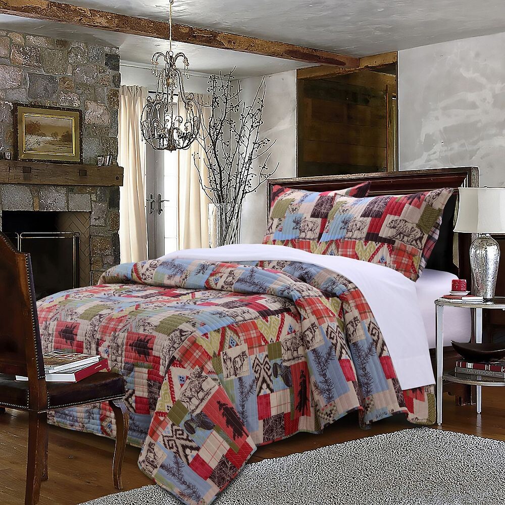 

Набор одеял в деревенском стиле Greenland Home Fashions, мультиколор
