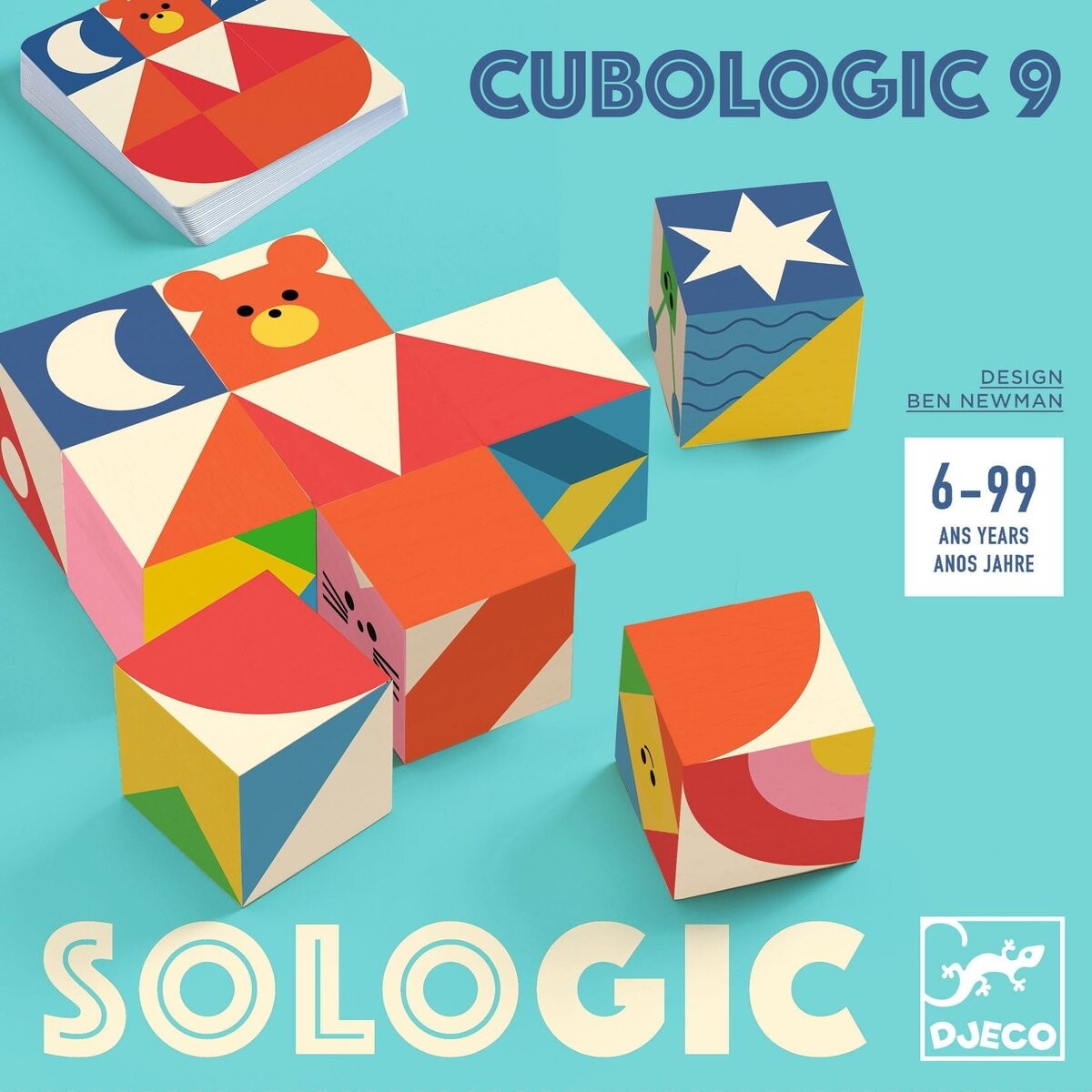 

Cubologic 9, игра-головоломка, Джеко Djeco