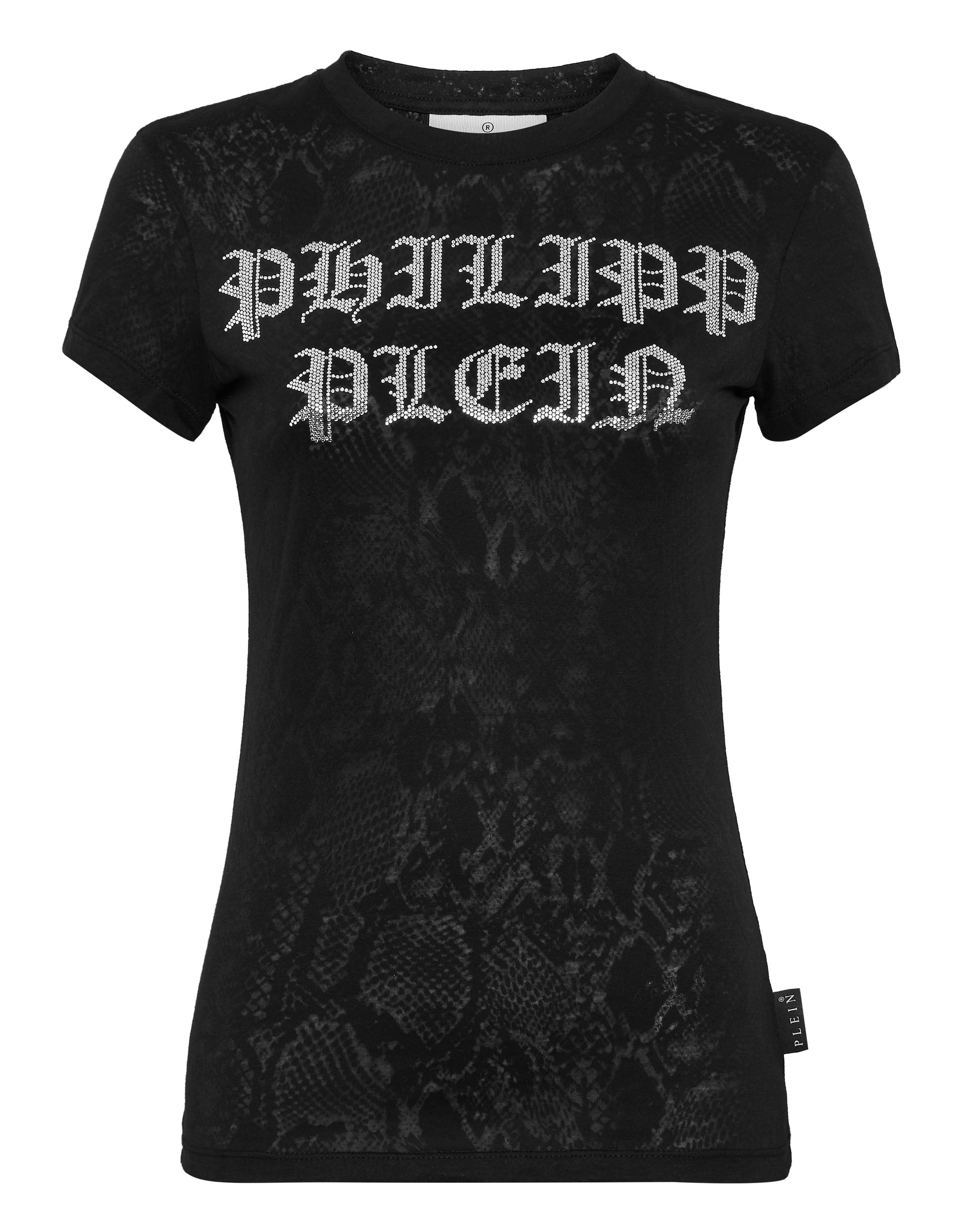 

Футболка Сексуальная Чистая PHILIPP PLEIN, черный