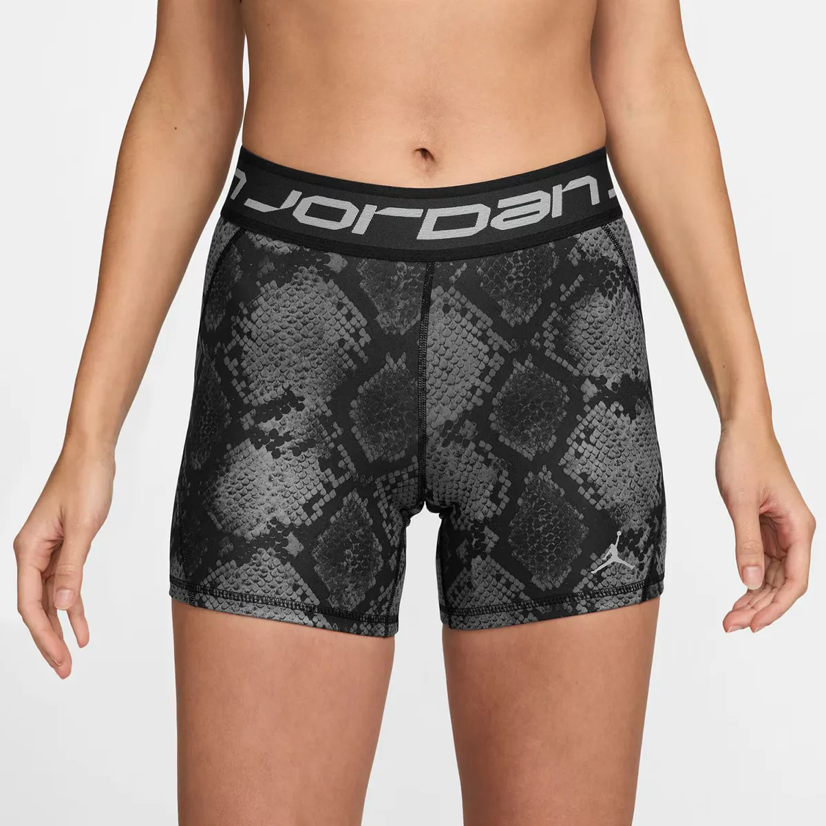 

SPT Snake AOP Женские короткие колготки Jordan Nike, чёрный