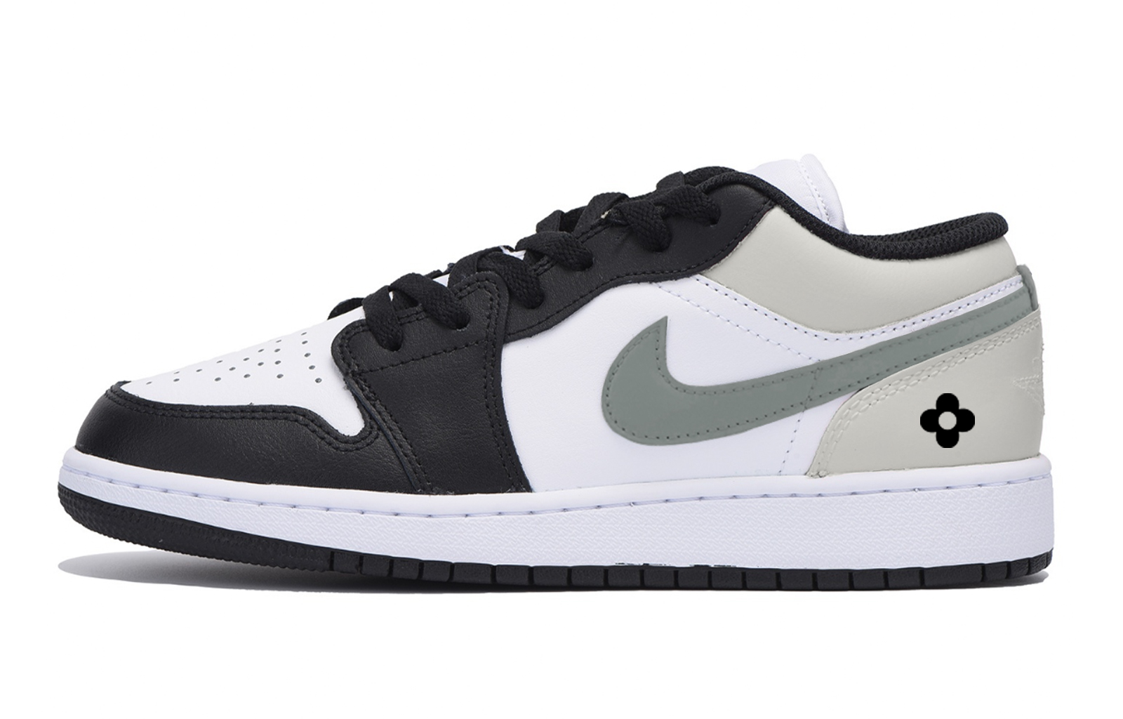 

Детские кроссовки для скейтбординга Air 1 LOW Top для подростков Jordan, белый