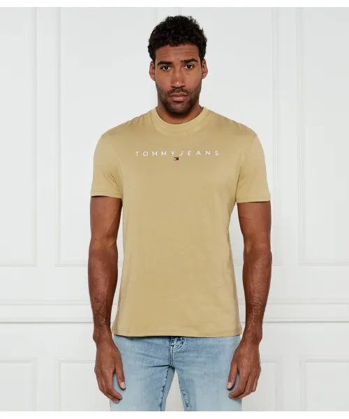 

Футболка Regular fit Tommy Jeans, бежевый