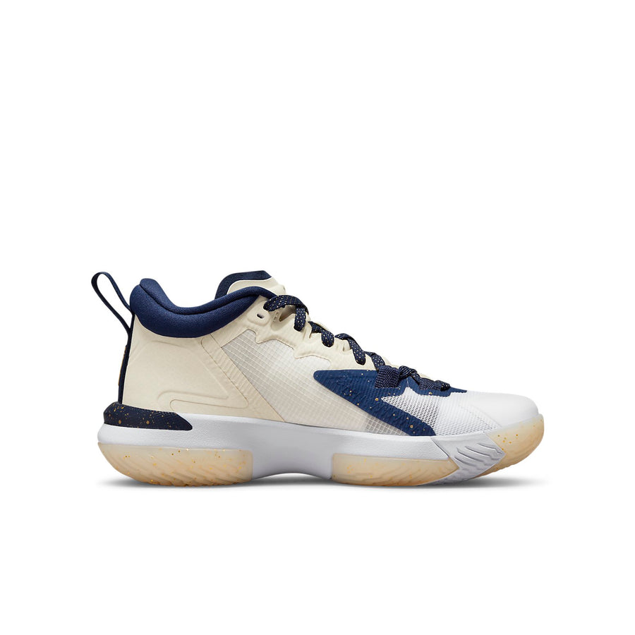 Кроссовки (GS) Air Jordan Zion 1 'Pelicans', желто-коричневый — фото 2