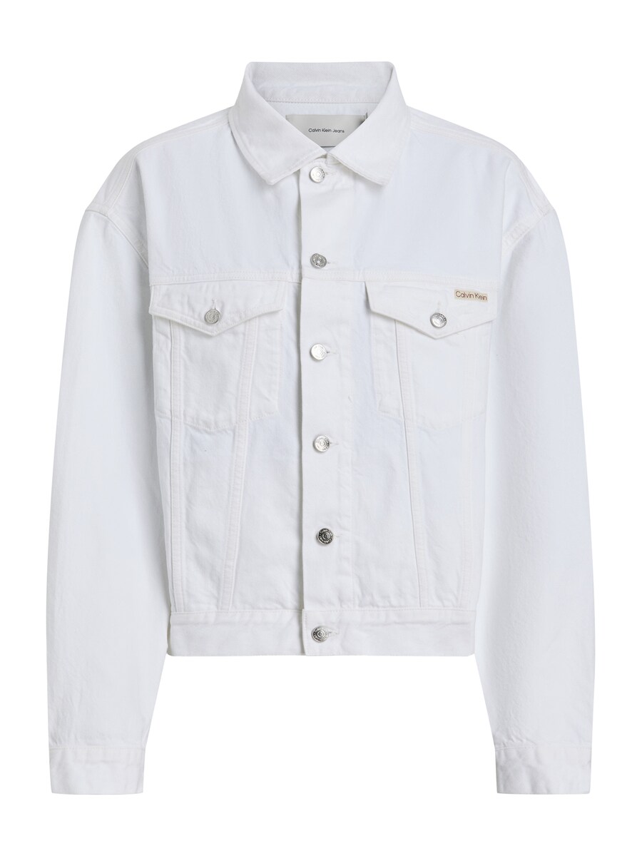 

Межсезонная куртка Calvin Klein Jeans, пастельный синий