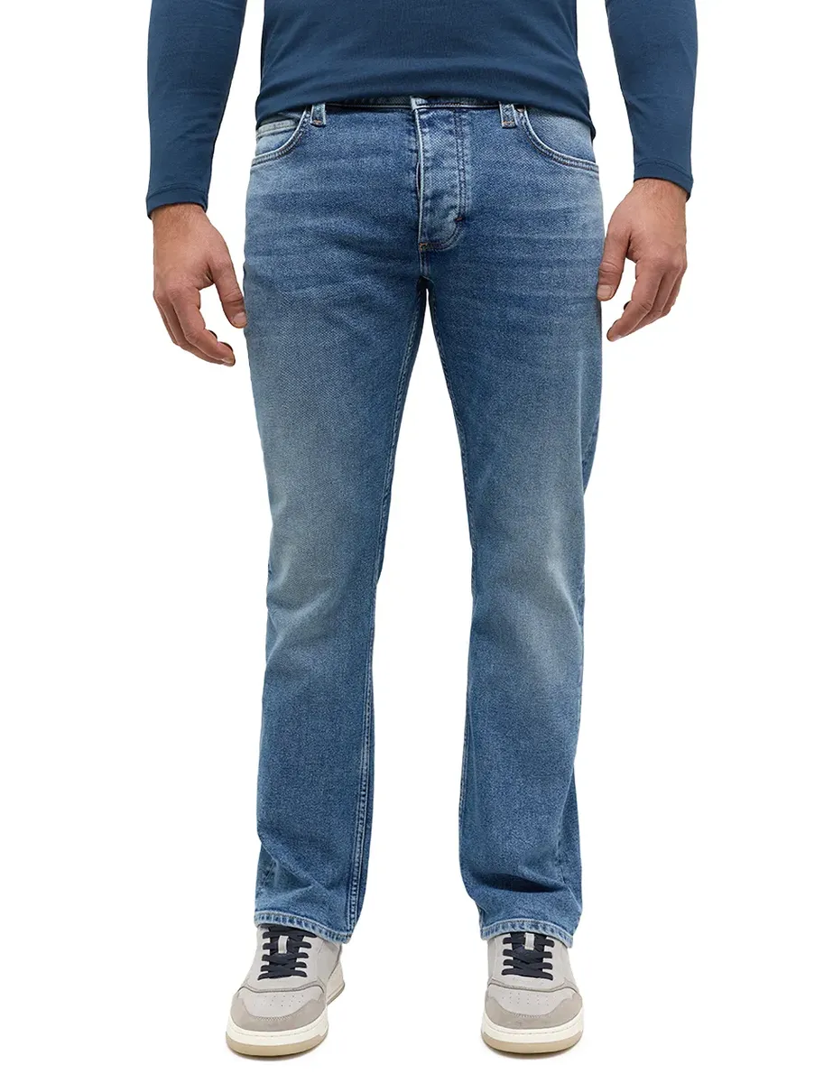 

Джинсы MUSTANG прямые "Стиль Michigan Straight", цвет Medium Middle