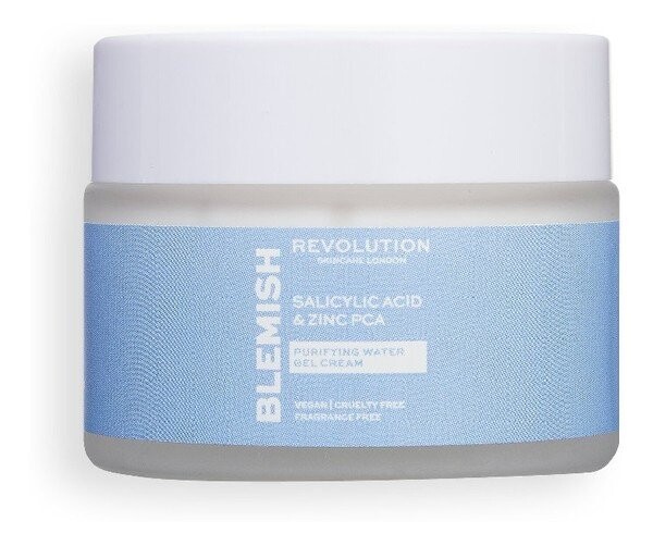 

Revolution, Skincare Blemish Очищающая вода с салициловой кислотой и цинком PCA, кремовый гель для лица, 50 мл