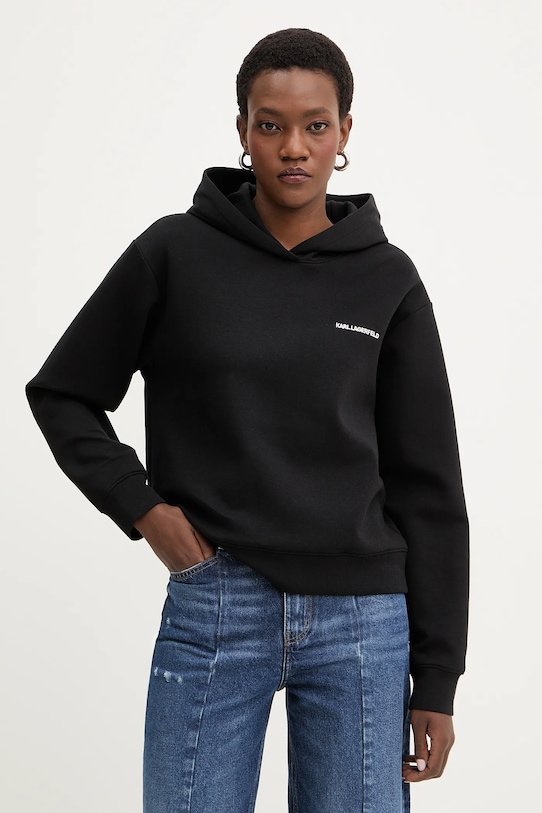 

Толстовка карла лагерфельда Karl Lagerfeld, черный