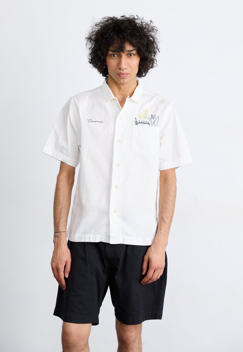 

Рубашка LIGHT NECESSITIES SHORT SLEEVE Service Works, кремовый
